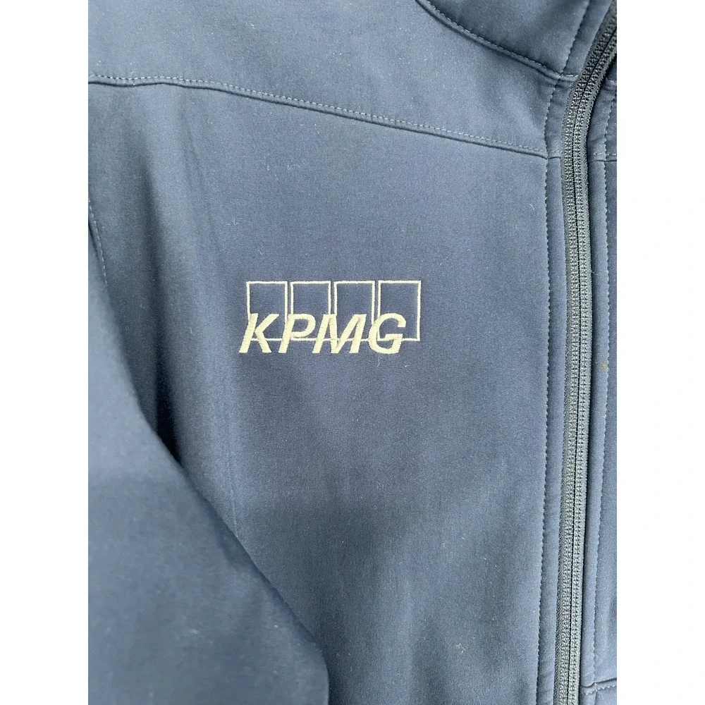 The North Face KPMG Apex Barrier Soft Shell Jacket Mens S Fleece Lined Full Zip